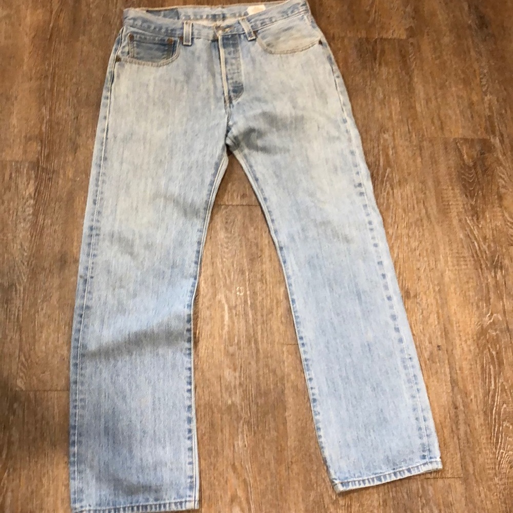 Levi 501 light blue 31x30